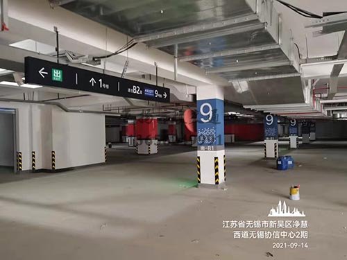 無錫交通標(biāo)線哪家最好?飛揚(yáng)市政無錫車位劃線項(xiàng)目順利完工